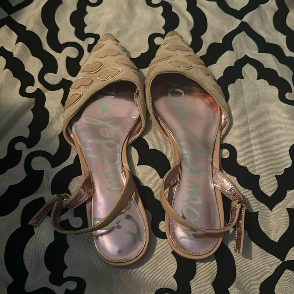 Sam Edelman lip print flats size 8.5